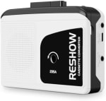Reshow Reproductor de Casete portátil, grabadora de Cassette MP3 por 23,50€
