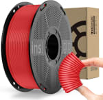 Inslogic TPU 3D Printer Filament 1.75mm 95A (Rood, 1kg) voor €10,99 bij Amazon