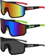 Pack de 3 gafas de ciclismo Apricitie por 7,36€ en Amazon