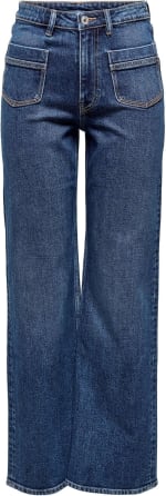 ONLY Onljuicy Life Hw Wide Pocket DNM 521noos jeans voor €20,94 bij Amazon