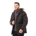Trespass Mens Baldwin Insulated Waterproof Parka – Black or Red – £29.99