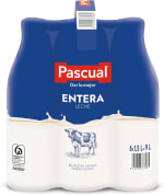 Leche Pascual Entera (Pack 6 x 1,5 L) por solo 10,92€