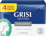 Cuadripack Jabón Neutro GRISI por $51 en Amazon