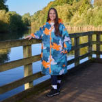 OHS Adults Water-Resistant Leopard Print Sherpa Drying Robe – £14.99
