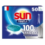 Lot 2x70 tablettes Sun Tout-en-1 pour 5,68€ chez Carrefour