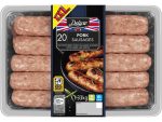 DELUXE Pork Sausages (20 pack) for £6.79 at Lidl