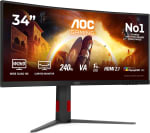 AOC Gaming CU34G4Z 34 inch WQHD curved-monitor voor €280,99 bij Amazon