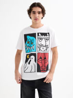 Camiseta manga corta Monstruos por 4.99€