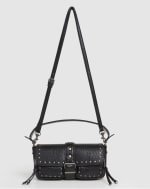 Bolso Pepe Jeans Sally Moon de efecto arrugado y con tachuelas por 38.3€