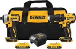 DEWALT Taladro Inalámbrico 20V MAX 2 Baterías por $3,999 | Amazon