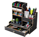 Organizador de escritorio de madera por 15.98€