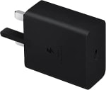 Samsung Galaxy Official 45W Super Fast Charger 2.0 (with USB-C to C Data Cable), Blac