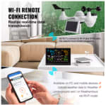 Estación Meteorológica Wi-Fi 7 en 1 por 50,47€