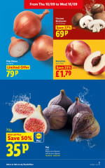 50% off a fruit or veg item at Lidl