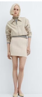 Falda corta punto por 2.99€