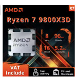 AMD Ryzen 7 9800X3D Procesador Socket AM5 por 419,06€