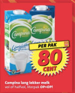 Campina Lang Lekker melk voor €0,80 bij Nettorama