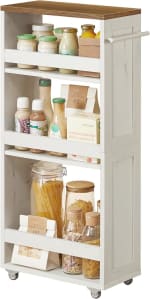 VASAGLE Carrito de Almacenaje 4 Niveles, 40 x 20 x 86,5 cm por 36,79€ en Amazon