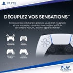 Manette sans fil DualSense Midnight Black pour 65€