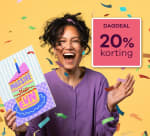 20% korting op alle kaarten, cadeaus, bloemen en planten bij Greetz