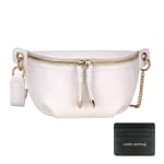 Bolso de hombro pequeño para mujer con correa ancha de piel y cadena por 11.99€