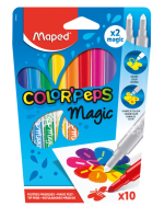 Maped 10 Rotuladores para niños Color's Peps Magic por 2€