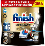 Finish Ultimate Plus Infinity Shine 146 Pastillas por 20,73€