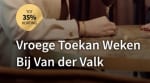 Vroege Toekan Weken: tot 35% vroegboekkorting bij Van der Valk