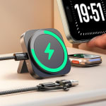 LISEN Cargador Inalámbrico MagSafe 3 en 1 por 16,49€