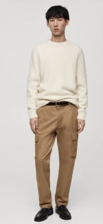 Pantalón cargo de algodón regular fit por 11.99€