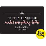 20% korting op een Hunkemöller cadeaukaart via de AH