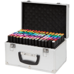 DécoTime twinmarkers in koffer 150 stuks voor €19,95 bij de Action