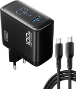 INIU 100W USB C Charger, PD GAN 3-Poort voor €18,86 bij Amazon