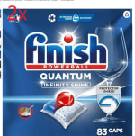 2xFinish Powerball Quantum Infinity Shine Pastillas para el Lavavajillas por 21.94€