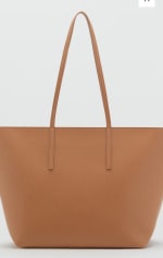 Bolso shopper doble asa por 14.99€.