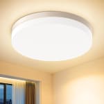 Plafon LED Techo 48W, Lampara Techo Dormitorio 3000K 4800LM por 8.49€
