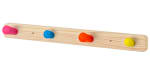 FLISAT Perchero de 4 pomos por 5,99€