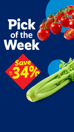Pick of the week: 1kg Brown onions (69p); Celery 49p; Sweet mixed peppers (3 for £1.