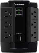 CyberPower P600WSURC1 supresor de picos por $321.30 en Amazon