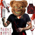 Sunshine smile masque d'Halloween en forme d'ours pour 10,51€ chez Amazon