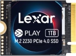 Lexar SSD PLAY drive PCIe4.0 2230 5200/4700MB/s voor €79,99 bij Amazon
