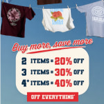 Tot 40% stapelkorting bij America Today