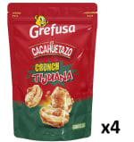 4 unidades de Cacahuete crunch tijuana GREFUSA, bolsa 110 g por 3.85€