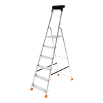Escabeau aluminium 6 marches Magnusson à 49,90€ chez Castorama