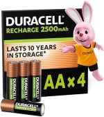 DURACELL Rechargeables Piles AA (lot de 4) pour 7,90€ chez Amazon