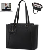 RAINSMORE Bolsa Tote para Laptop Mujer 14 pulgadas por $179 en Amazon