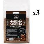 3 Paquetes de Drasanvi - Harina de Avena Sport Live 1 kg - Harina de Avena por 8.99€