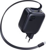 Baseus Enercore USB C Oplader 67W met uittrekbare kabel voor €19,99 bij Amazon