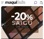 -20% de Descuento en Cosmética Saigu.