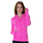 Polerón Deportivo Seamless Cierre Mujer Fucsia Baziani $2.990 en Mundo Lider, Chile